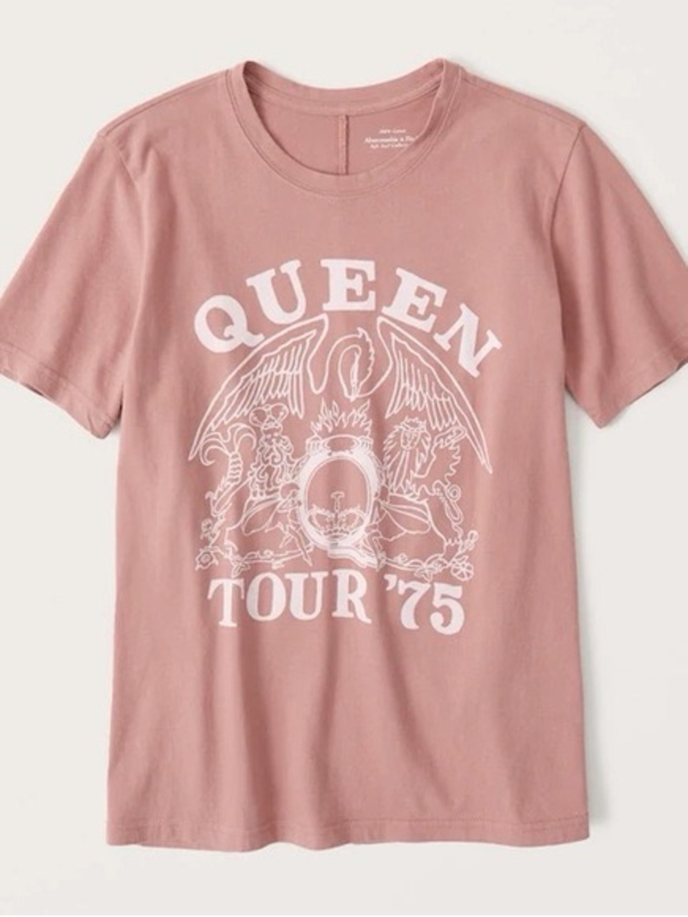 Abercrombie relaxed band tee Queen 'Tour '75' Graphic Tee - L